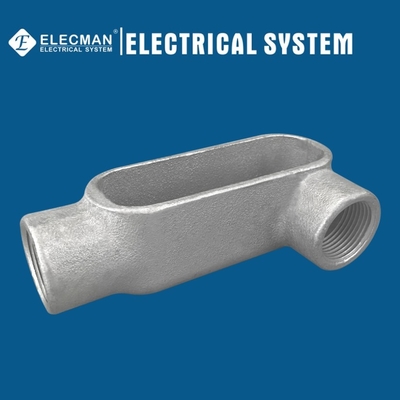 IMC Rigid Threaded LL Form 7 Condulet Conduit Body Gray Iron 1/2" - 2"